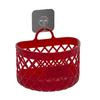 No Drill Kitchen Storage Basket Drainage Shelf Toiletry Holder Box Hanging Storage Basket  Home Use