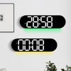 New Multi-function LED Alarm Clock for Student-specific Dormitory Small Alarm Clock Double Group Alarm Clock Countdown