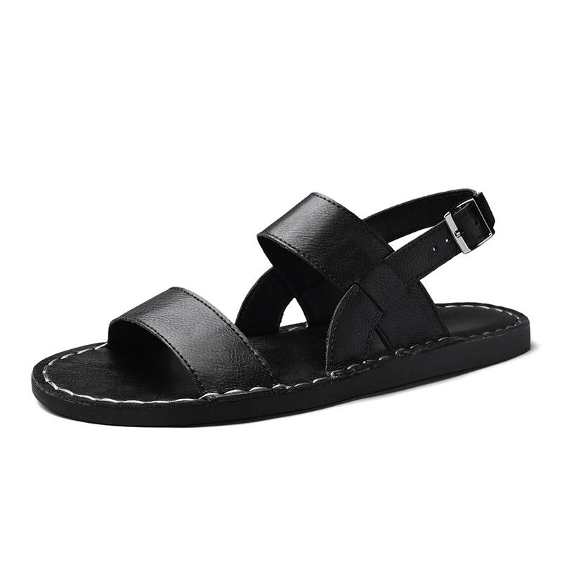Men's Dual-Use Non-Slip Soft Sole Sandals - Summer 2026 Versatile Beach Shoes & Casual Slippers Trendy Design