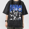 Kpop Stray Kids - SKZ KARMA New Man T-Shirt O-Neck Print Short Sleeve Y2k Oversized Popular Streetwear Unisex Tee