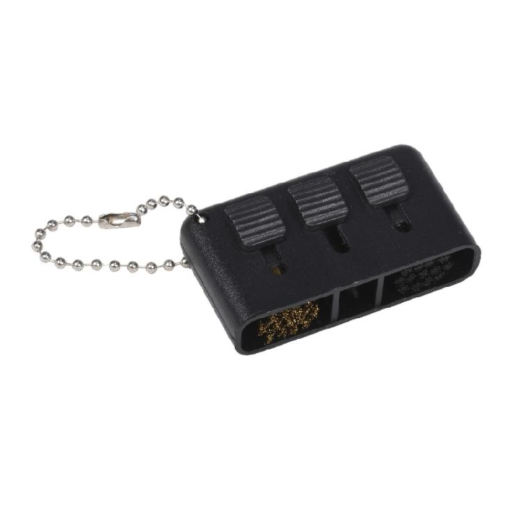 

3 in 1 Retractable Golf Cart Brush Retractable Golf Club Grooves Cleaning Brush Pocket Golf Club Brush Enduring 1