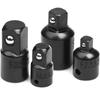 4pcs 1/4 3/8 1/2 Wrench Adapter Ratchet Wrench Socket Spanner Set Converter Reducer Sleeve CR-V Chrome Vanadium Steel