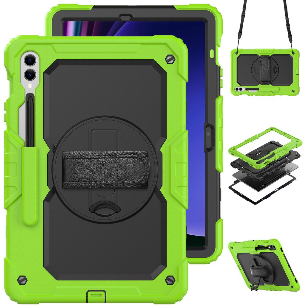 Case For Galaxy Tab S10 Lite S9 FE S8 S7 SM-X400 X406 X520 X526 X510 X516 X710 716 X700 706 T870 876 With Screen Protector Cover