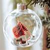 Crafts Party Supplies New Year Hanging Ornament Shaped Ball Christmas Tree Knitted Pendant Xmaxs Ornaments