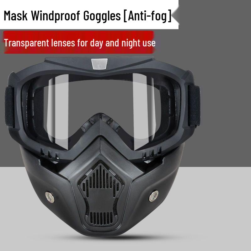 High-Definition Anti-Fog Cycling Goggles - Wind, Sand, Splash & Dust Protection for Men & Women