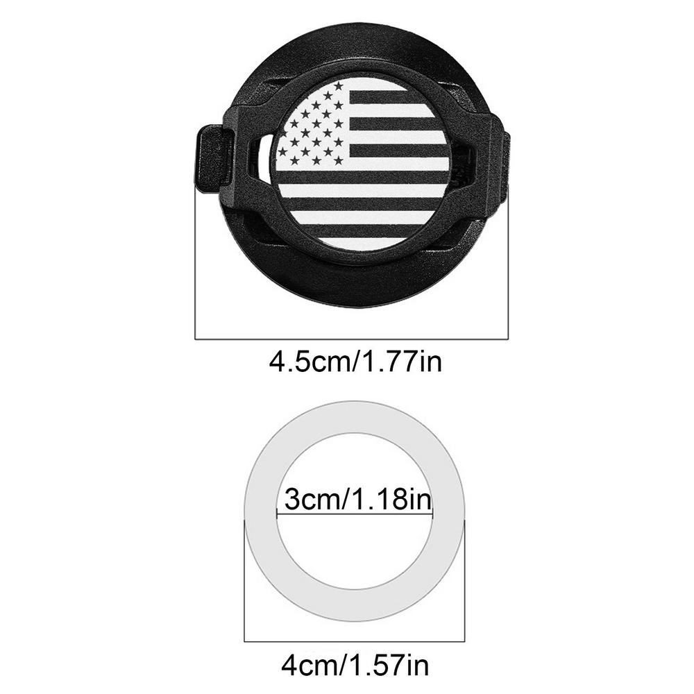 

Крышка кнопки запуска двигателя автомобиля с американским флагом, кнопка запуска двигателя, кольцо для автоматического запуска, ABS, переключатель зажигания, декоративная накладка