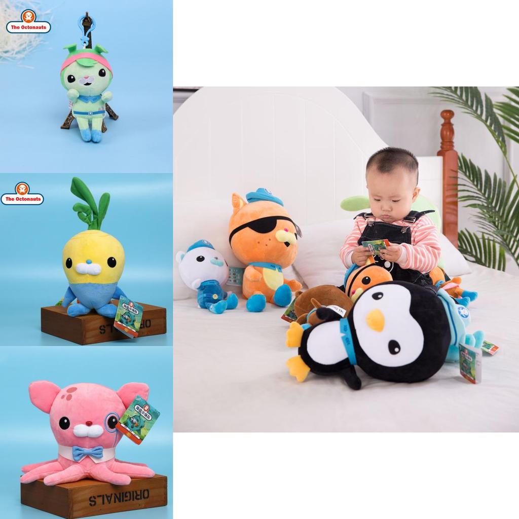 Adorable Octonauts Plush Toys Featuring Barnacles Dashi Kwazii Peso Tweak Shellington And Inkling For Kids