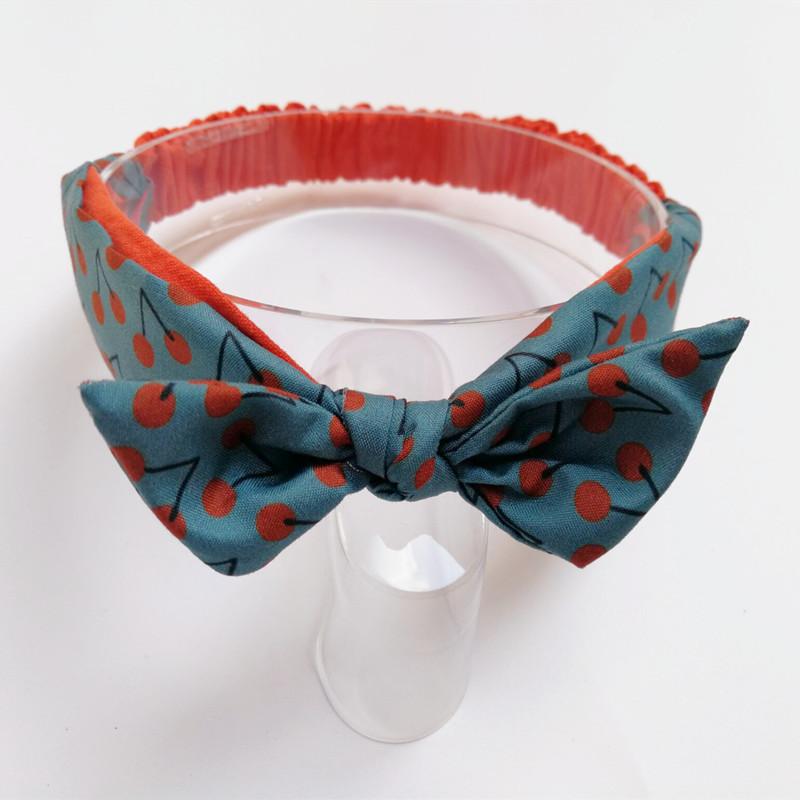 

Korean Style Bow Headbands for Girls - Polka Dot Fabric, Cute & Versatile, New Design, Perfect for Daily Wear & Sports