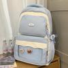 Schoolbag schoolbag for female primary school students Grades 3 to 6 Large-capacity backpack Strong and durable Middle school student contrasting 