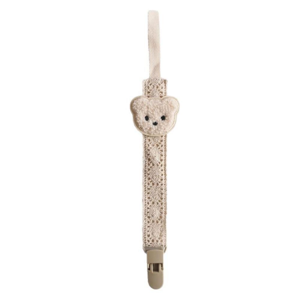 Catena Porta-ciuccio Orsetto Carino Cartone Animato Portatile Anti-caduta Porta-ciuccio Bambino