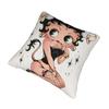 Anime B-Betty Boops Pillowcase Soft Polyester Cushion Cover Decorations Throw Pillow Case Cover Home Square 45X45Cm