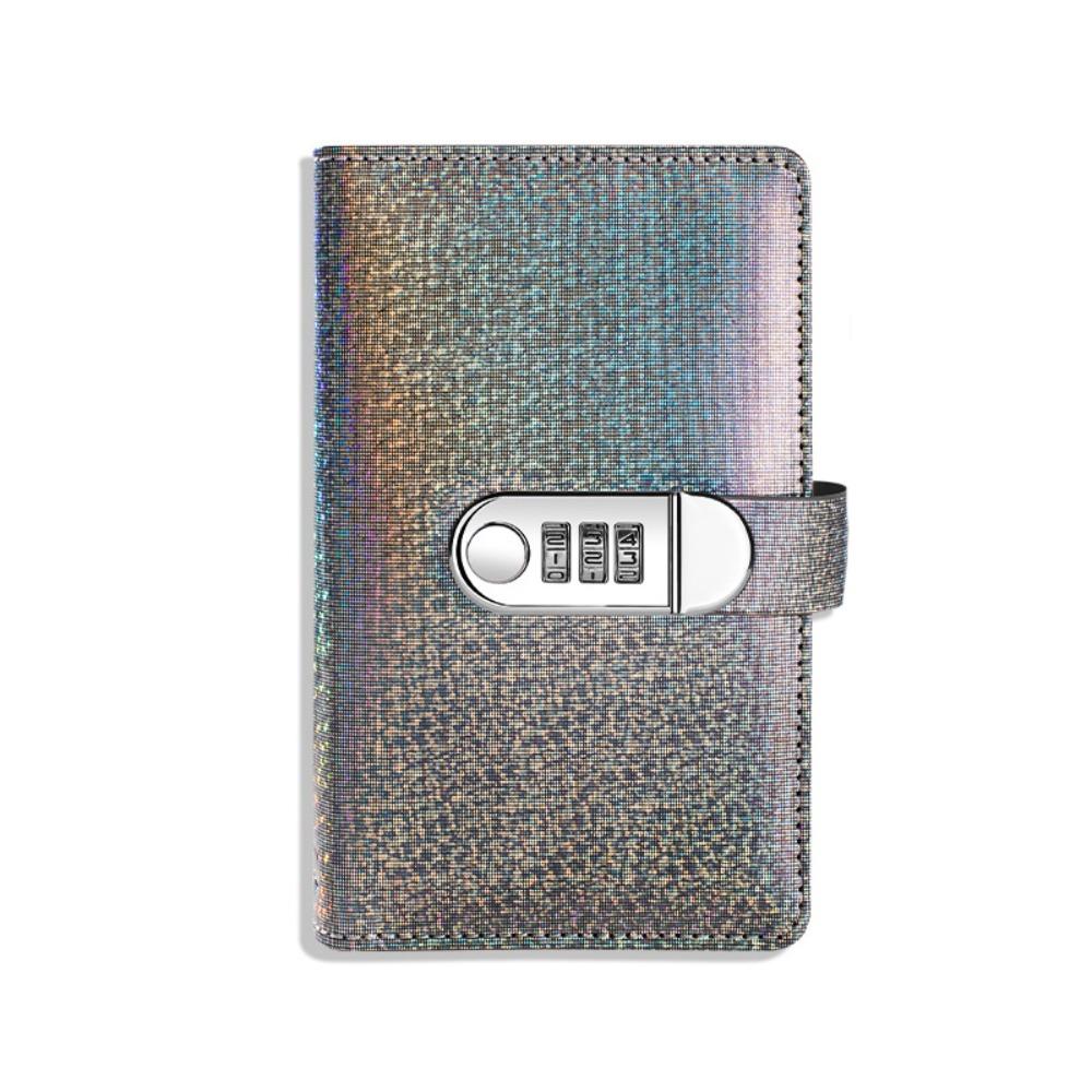 PU Leather Cover Password Lock Saving Notebook Budgeting Education Book  Financial Literacy