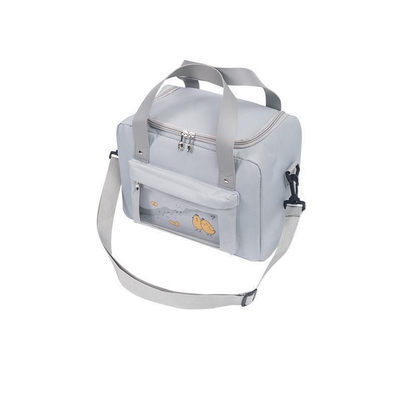 Polyester-Lunchbox-Tasche im japanischen Stil mit isolierter Folienauskleidung