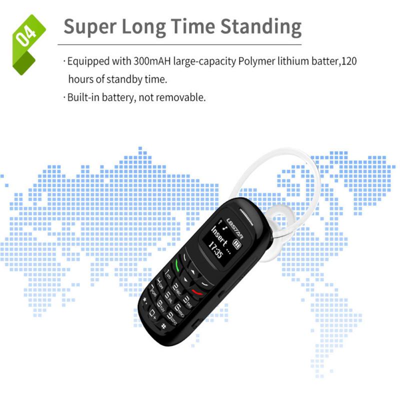 L8Star BM70 Mini-Mobiltelefon Bluetooth-kompatibles Handy Kabelloses Headset Handy-Dialer Gtstar