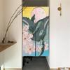 Japanischer Stil Türvorhang Panel Traditionelles Chinesisches Drachen Eule Tiger Gemälde Tür Tapisserie Raumteiler Vorhänge Für Küche