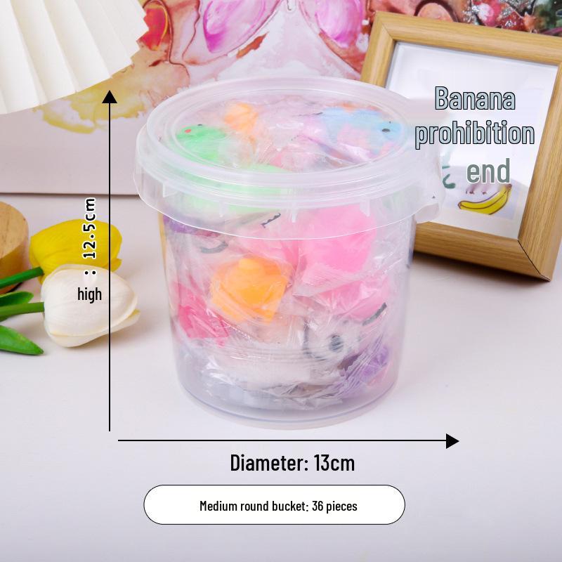 Gacha Squeeze Toy: Cute Animal TPR Silicone Decompression Figure