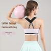 Spring & Summer Women's High-Impact Shockproof Yoga Sports Bra with Beautiful Back Design