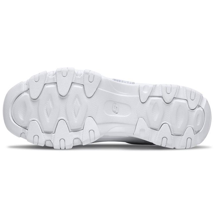 Skechers DLites 2.0 Fabric Retro Low-Top Sneakers Women sneakers White 88888328-WHT