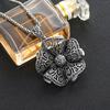 European and American flower sweater chain women, original retro trend hollow long necklace personalized jewelry