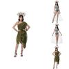 Greek Mythology Cosplay Dress For Women Stage Show With Breathable Cotton Material