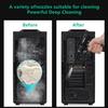 Compressed Air Duster - 100000RPM Adjustable Electric Air Duster, Rechargeable 8000mAh Cordless for Dust Off/Cleaning Computer Electronics/Inflating