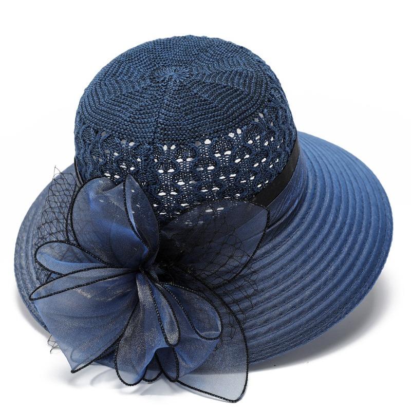 Spring and summer hat women's sun hat thin big eaves sun protection sun bucket hat