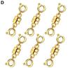 6Pcs Magnetic Necklace Clasp with Lobster Clasp Jewelry Connecting Buckle Necklaces Extender Bracelet Closure DIY Crafts