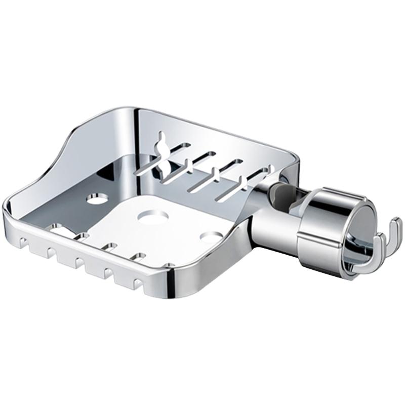 Quick Drain Soap Dish Holder Bathroom Soap Storage Solution Clip On Adjustment Bathroom Accessories Simple Installation