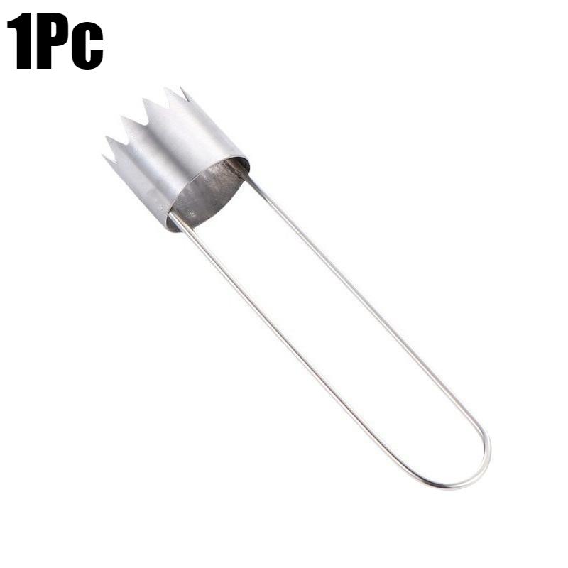 Portable Rust-Proof Core Remover for Pears Stainless Steel Fruit Vegetable Pepper Seed Remover Kitchen Sharp Serrated Cutter