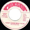 7inch Record ETHIOPIANS  JACKIE MITTOO  SOUL B  I Dont Know What To Do  Got My Bo NONE Coxson 2013 Jamaica Reggae Ska  Dub Used