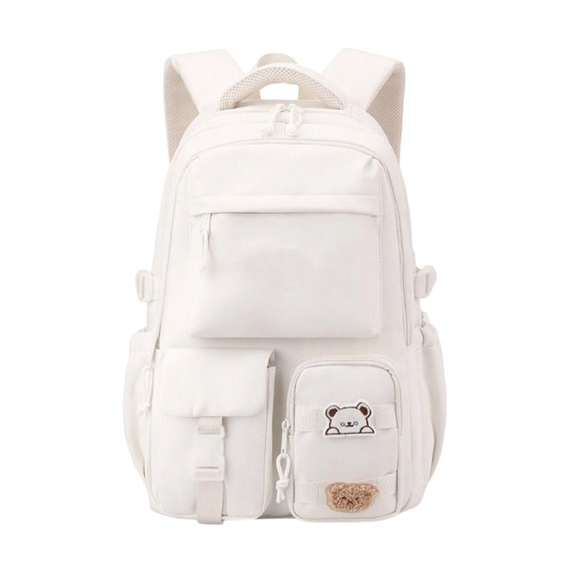 Q81A Large Capacity School Bag Travel Laptop Backpack For Teenager Student Book Bags