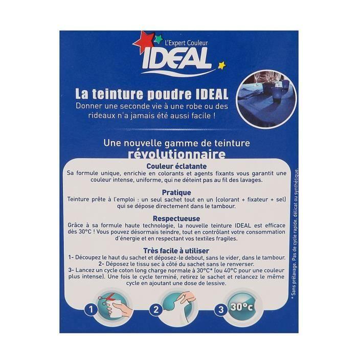 IDEAL Kit complet teinture Tout-en-un - Mini bleu cobalt - 230 g
