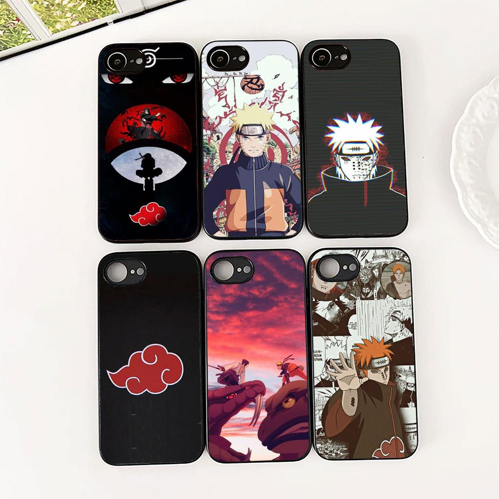 Cover for Samsung Galaxy S24 S25 S23 FE Ultra Plus S7 Edge S25+ S23+ A56 5G Casing Silicone Phone Case Akatsuki Narutos Pain