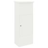 Package Drop Box with Storage White 44.5 X 29 X 110.5 Cm Steel
