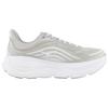 Hoka One One Bondi 9 Comfortable Durable Breathable Running Shoes Men sneaker Gray Silver White 1162011-CRDS