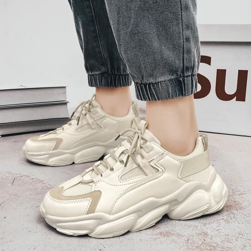 Men's Shoes 2024 New Spring Outdoor Sports Shoes Trendy Versatile Retro Casual Dad Shoes Platform Casual Shoes