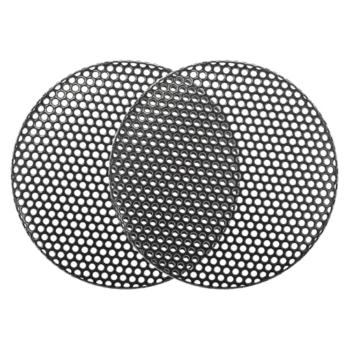 

ACROPIX Универсальная 1,5-дюймовая решетка для динамика для сабвуфера 45x4 мм, безрамная, черная - набор из 2 шт.