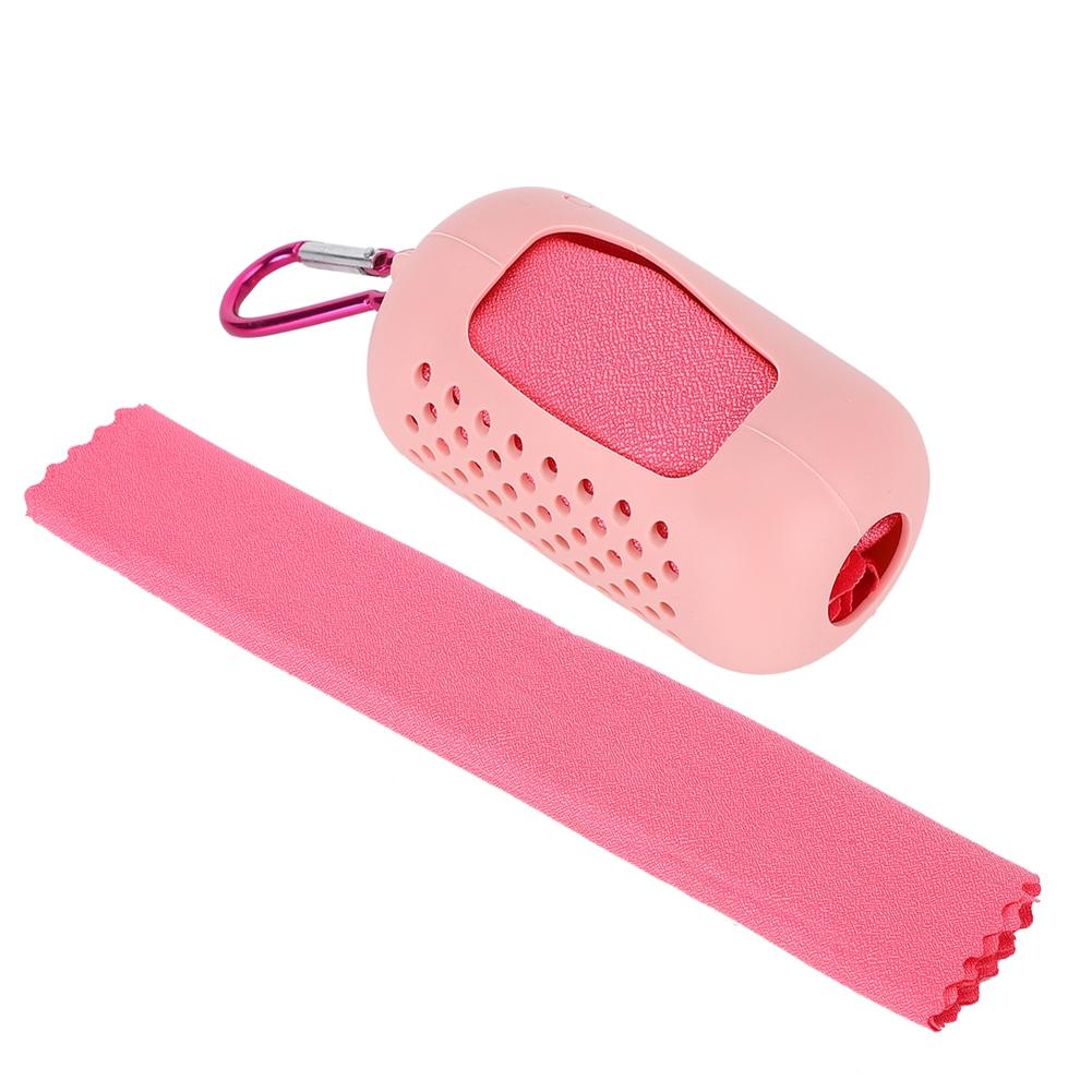 Tragbares Mikrofaser Schnelltrocknendes Reise Sport Kühl Duschhandtuch für Outdoor Camping