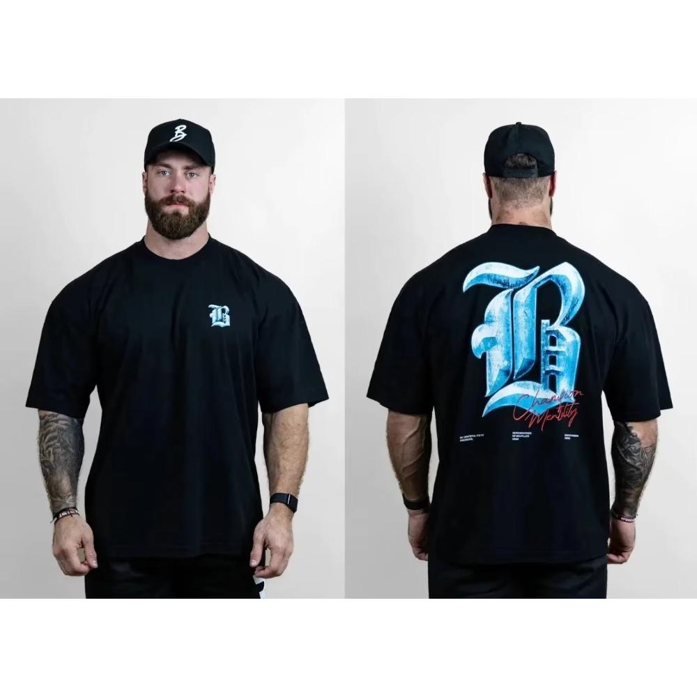 2024 Summer CBUM T-shirt Cotton Gym Fitness Sports T Shirt CBUM Commodity Short Sleeve Tee Top Sportswear Fitness Tshirt Clothes
