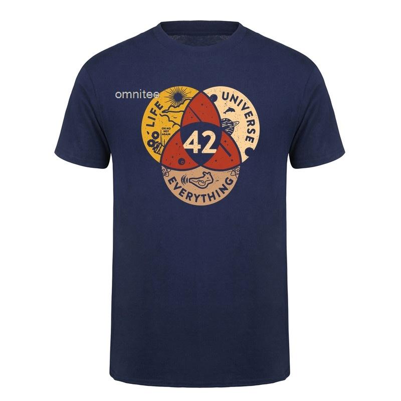 42 Answer To Life The Universe and Everything Dont Panic TShirt The Hitchhikers Guide To the Galaxy T Shirt HJ127