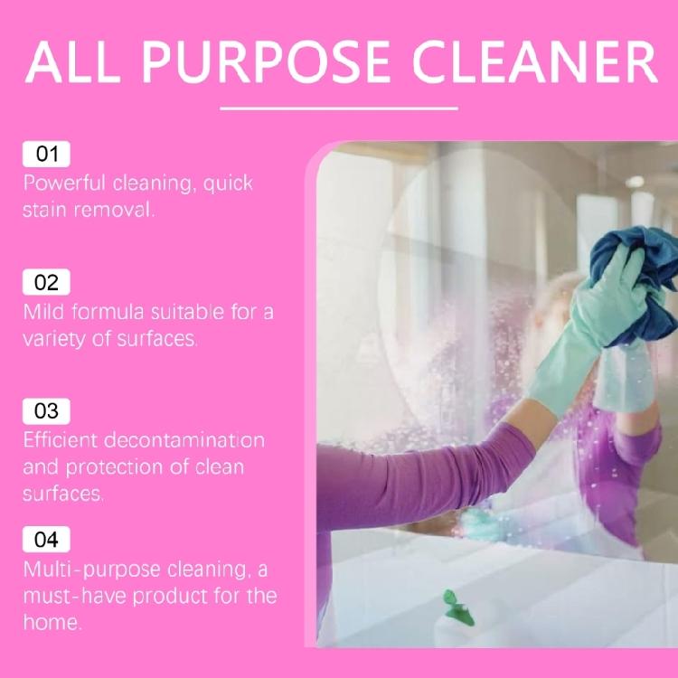 Household Multi Surfaces Cleaner Sprays 120ml for Effective Cleaning of Various Home Area Kitchen Bathroom Cleaning Tool