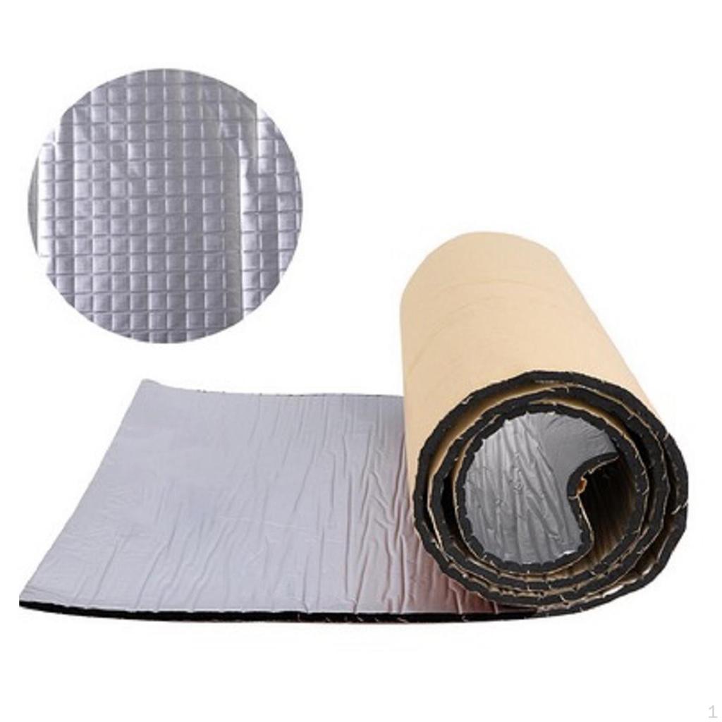 Automotive Sound Deadener, Heat Shield Insulation Mat,Self Stickers Car Deadening Mat for