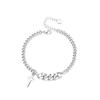 Cold Style Cross Bracelet: Thick Chain for Cool Girl - Hip Hop Fashion, Christmas Edition