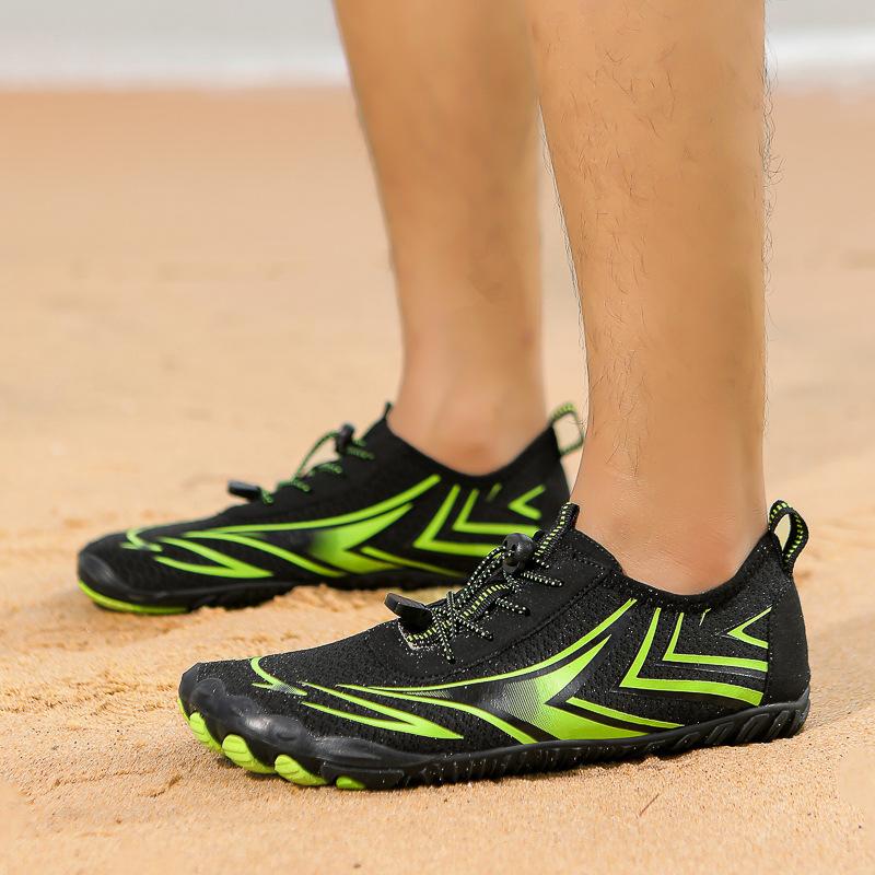 Neue Bachwanderschuhe Paar atmungsaktive Strandschuhe Outdoor-Sportarten Schwimmschuhe Wandern Fünf-Finger-Schuhe