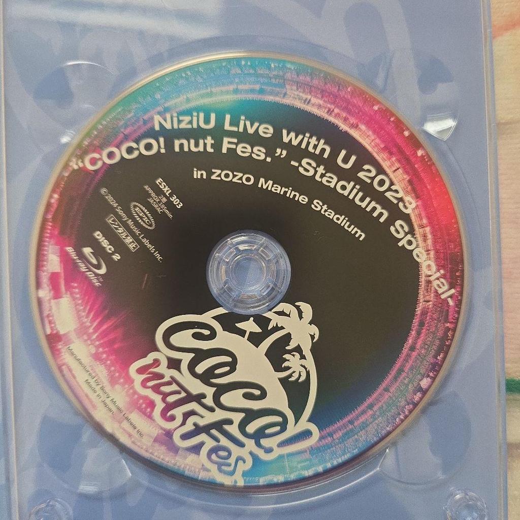 [USED] NiziU Live with U 2023 Blu-ray