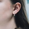 Design Fashionable Daisy Earrings for Women Exquisite Round Female Sweet Girl Circle Earring Daily Wearable Jewelry Gift