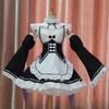 Zero Kara Hajimeru Isekai Seikatsu Twins Ramrem Cosplay Maid Party Dress