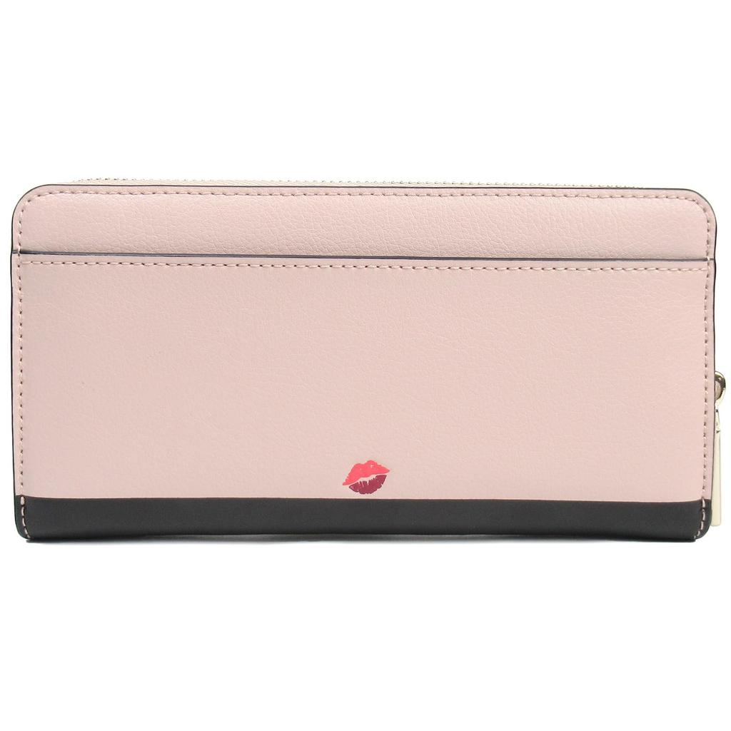 Kate Spade Wallet Leather Disney Collaboration Disney Minnie Mouse Round Zip Long Wallet Minnie Mouse Large X Vellum Featured!! Collaboration!!