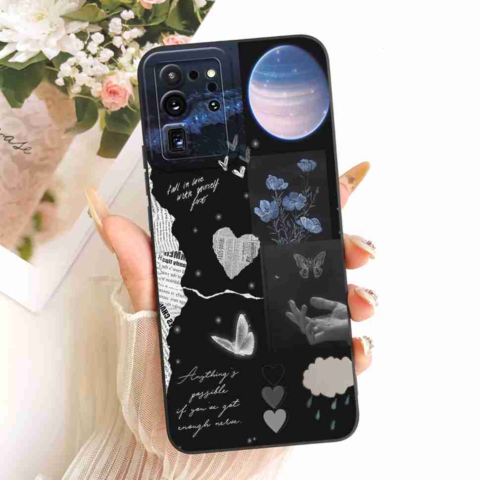 For Samsung Galaxy S20 Ultra Case Fashion Cartoon Rabbit Silicone Back Cover For Samsung S20 Ultra 4G 5G Bumper Phone Cases