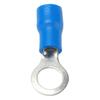 100PCS Blue Wire Crimp Connectors RV1.25-5 Insulated Terminals  Marine Applications